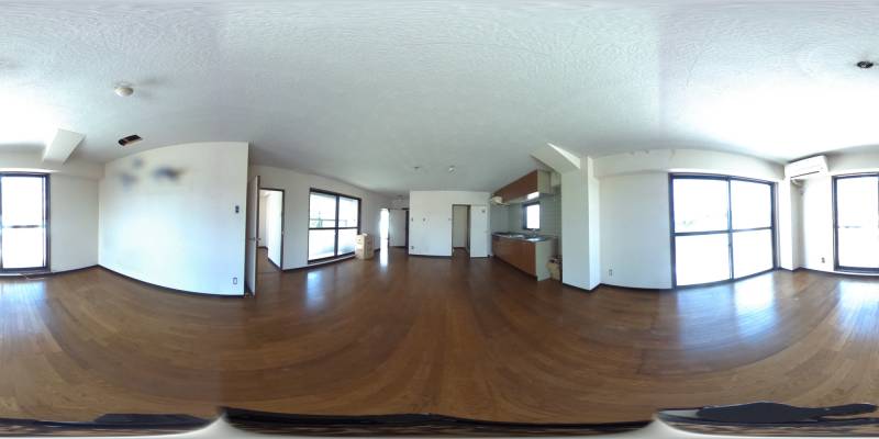 パノラマ画像リビング