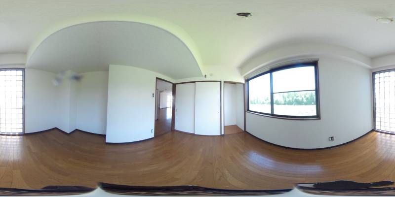 パノラマ画像洋室