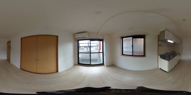 パノラマ画像リビング