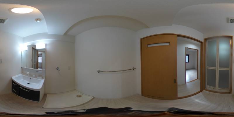 パノラマ画像洗面所