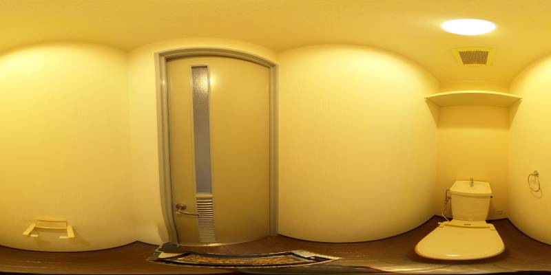 パノラマ画像トイレ