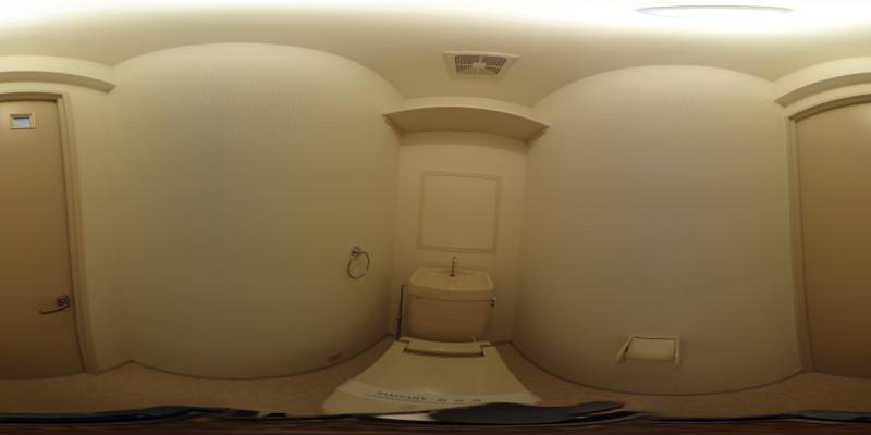 パノラマ画像トイレ