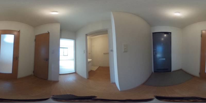 パノラマ画像玄関