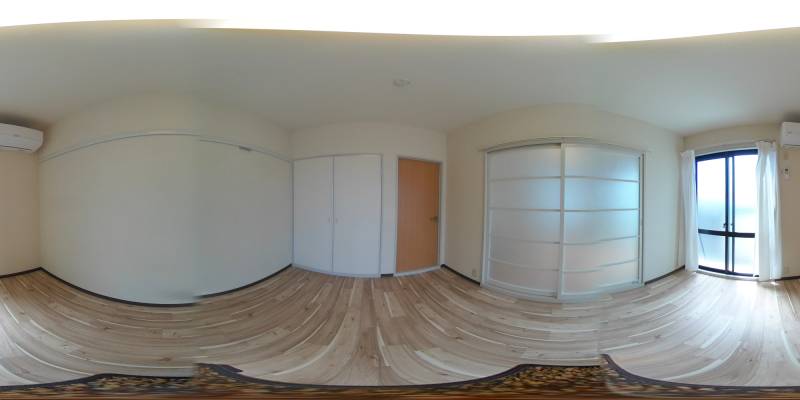 パノラマ画像洋室