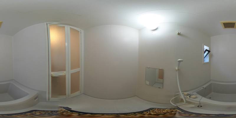 パノラマ画像バスルーム