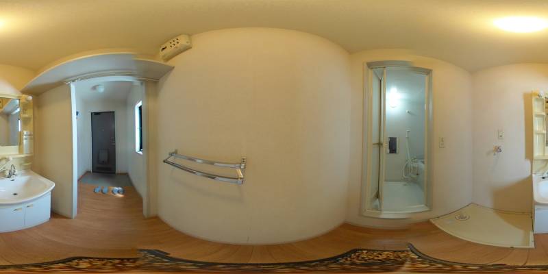 パノラマ画像洗面所