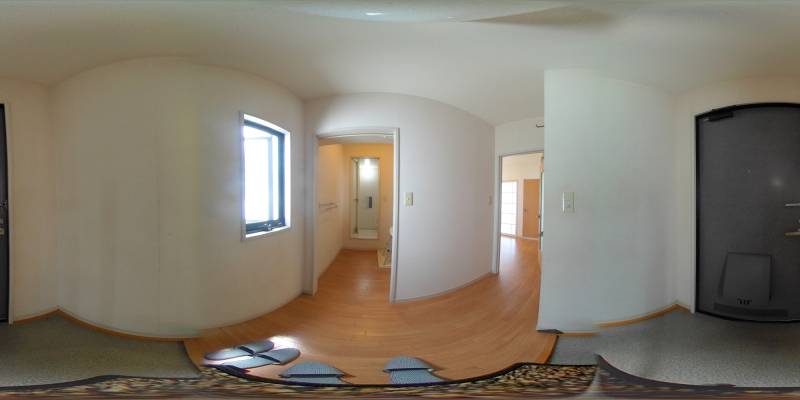 パノラマ画像玄関