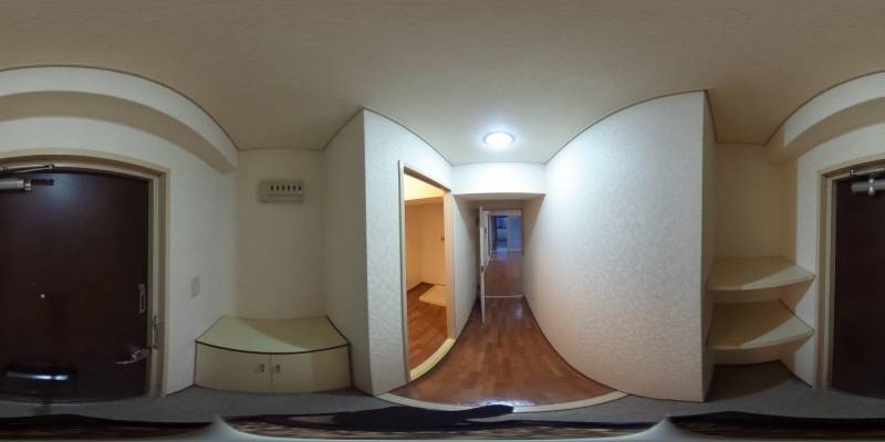 パノラマ画像玄関