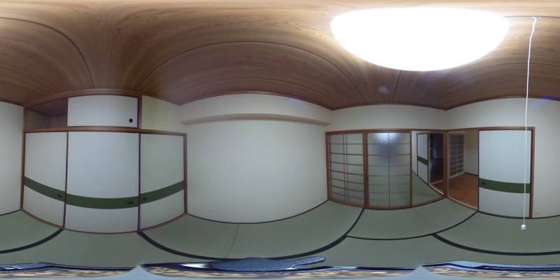 パノラマ画像和室