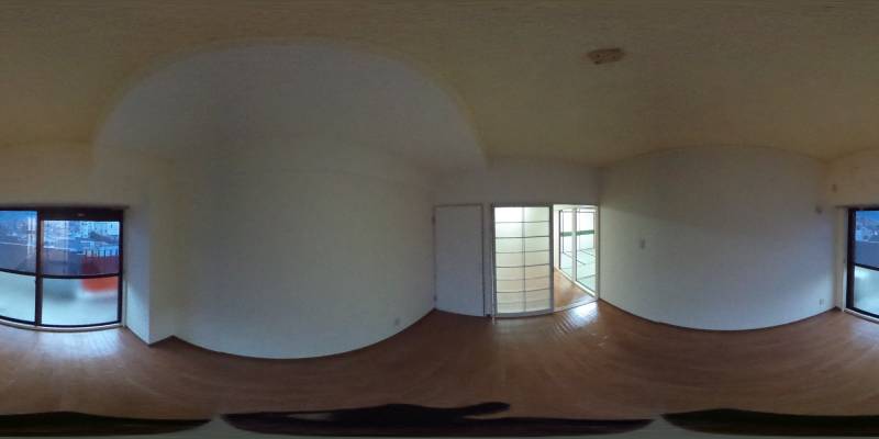 パノラマ画像洋室