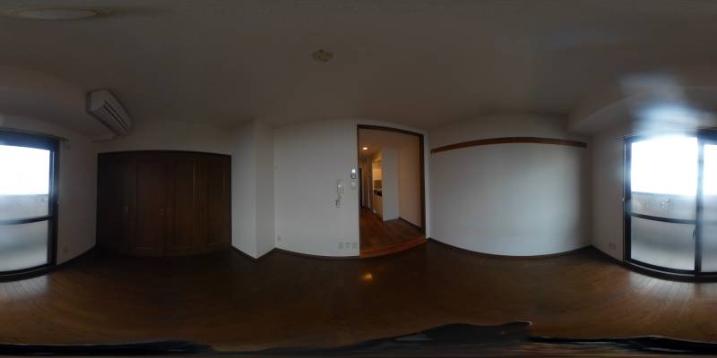 パノラマ画像リビング