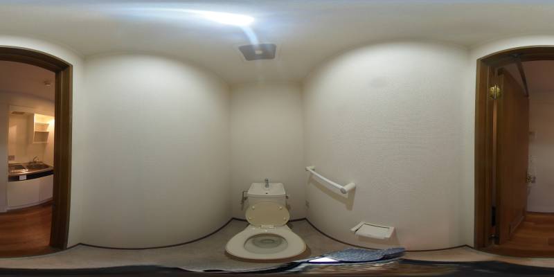 パノラマ画像トイレ