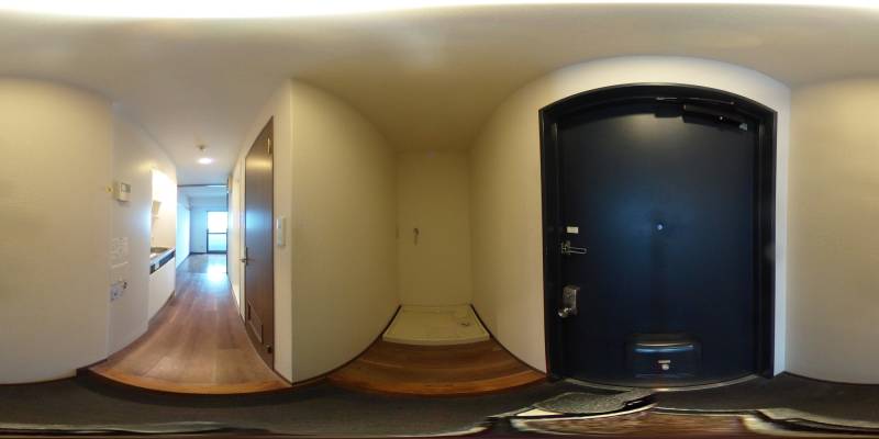 パノラマ画像玄関