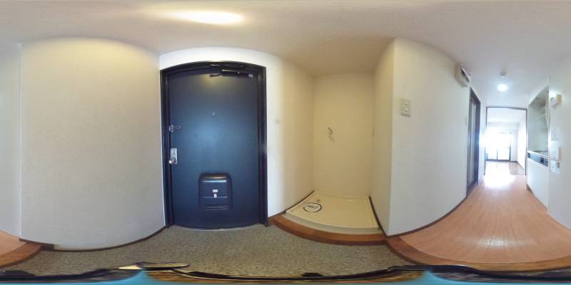 パノラマ画像玄関