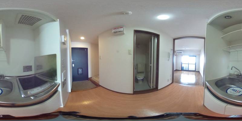 パノラマ画像キッチン