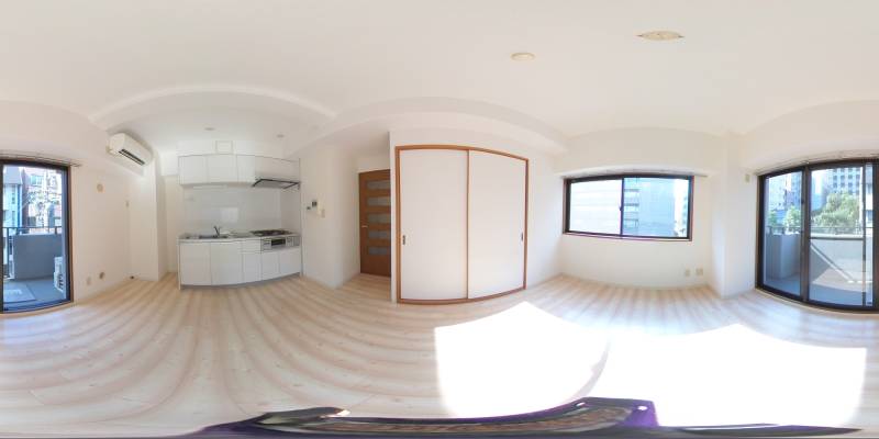 パノラマ画像リビング