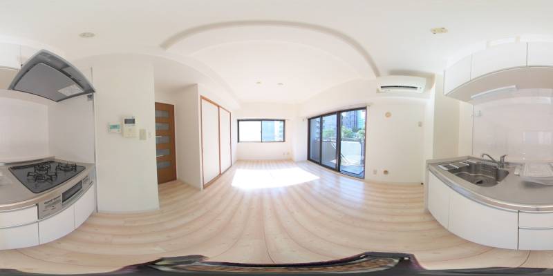 パノラマ画像キッチン