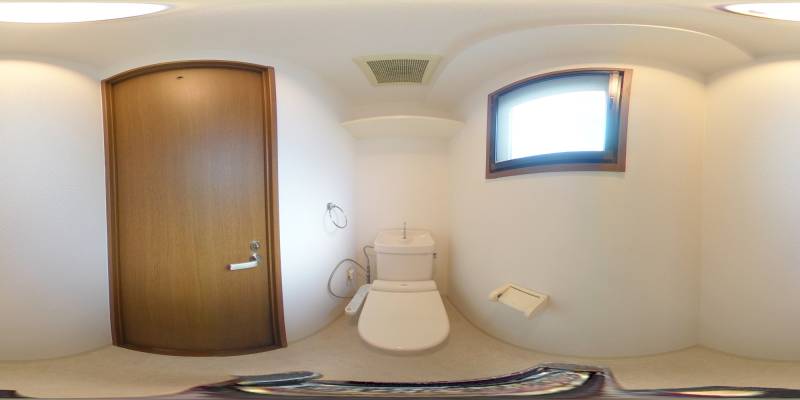 パノラマ画像トイレ