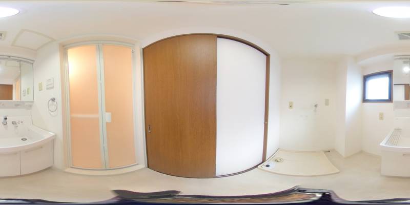 パノラマ画像洗面所