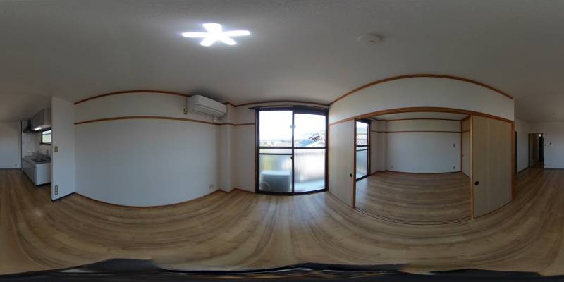 パノラマ画像リビング