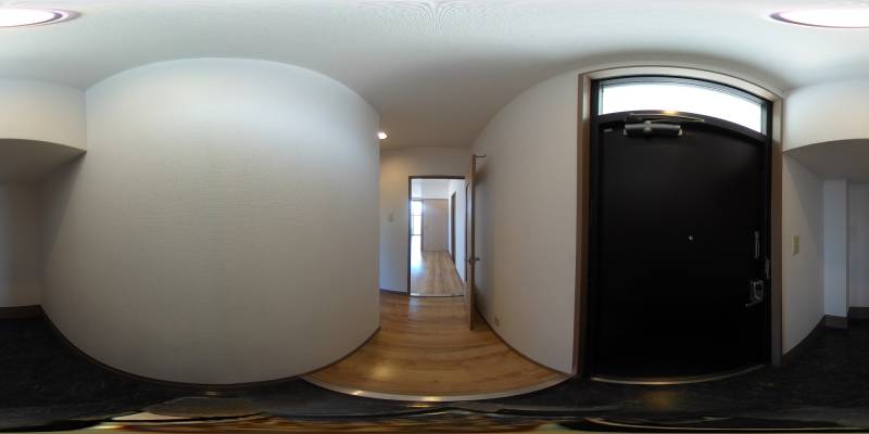 パノラマ画像玄関