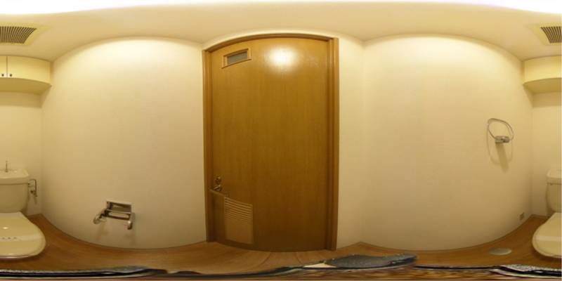 パノラマ画像トイレ