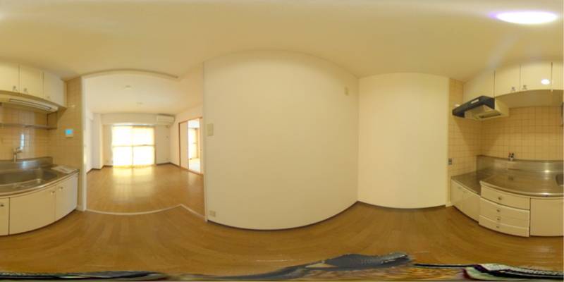 パノラマ画像ダイニング