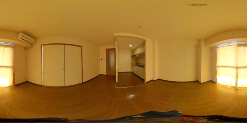 パノラマ画像リビング