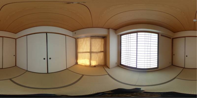 パノラマ画像和室