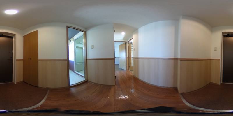 パノラマ画像玄関