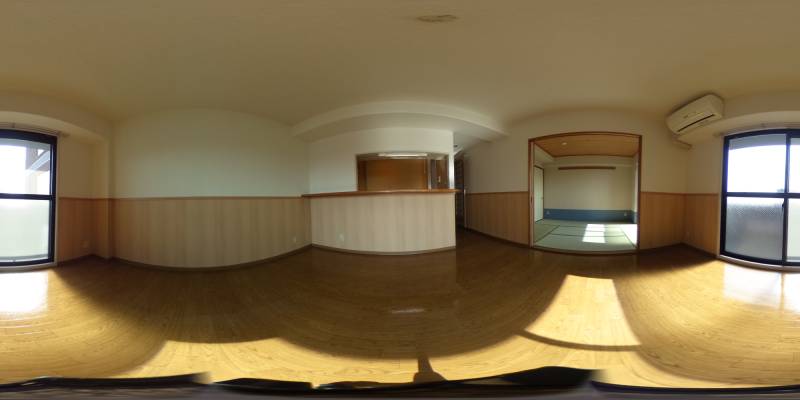 パノラマ画像リビング