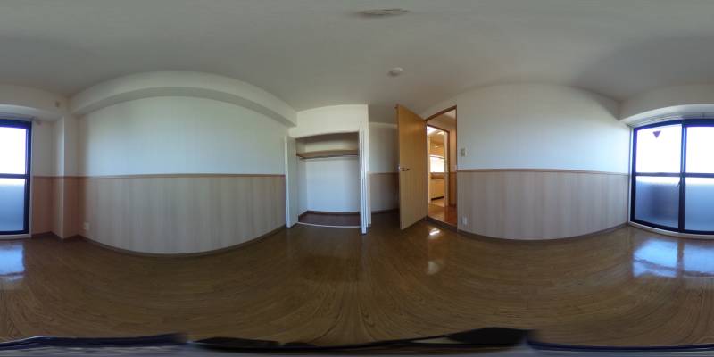 パノラマ画像洋室