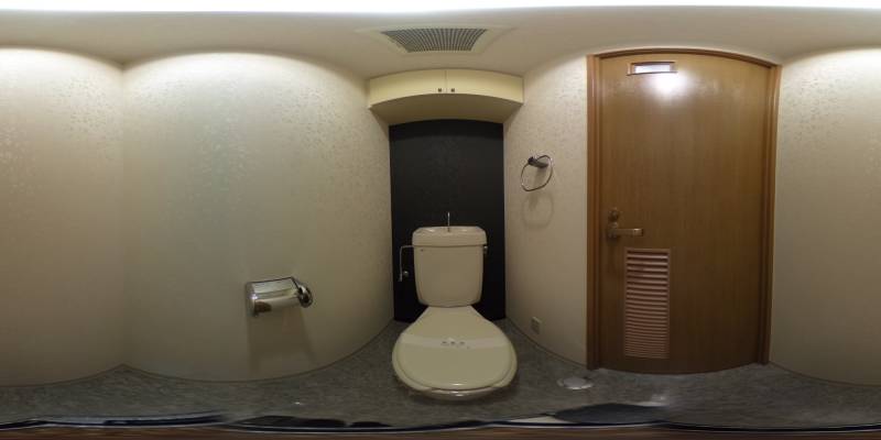 パノラマ画像トイレ