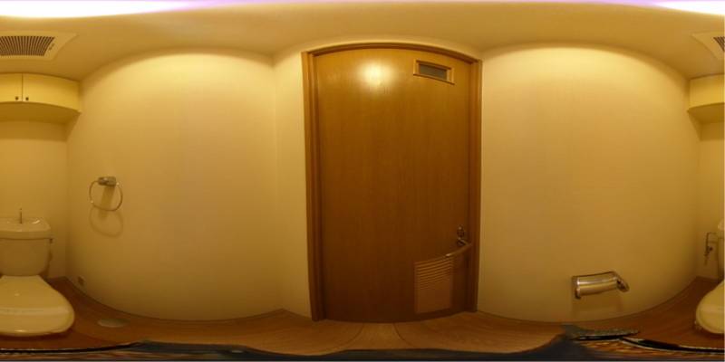 パノラマ画像トイレ