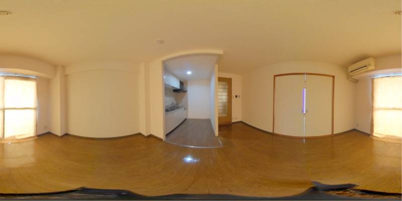 パノラマ画像リビング