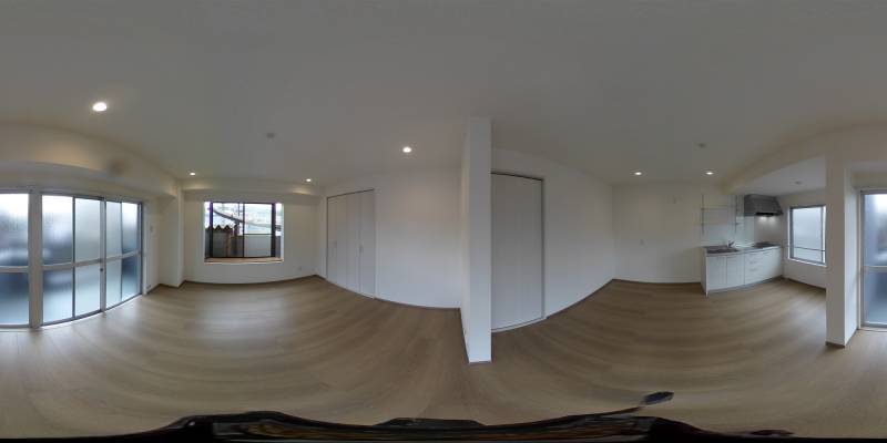 パノラマ画像リビング