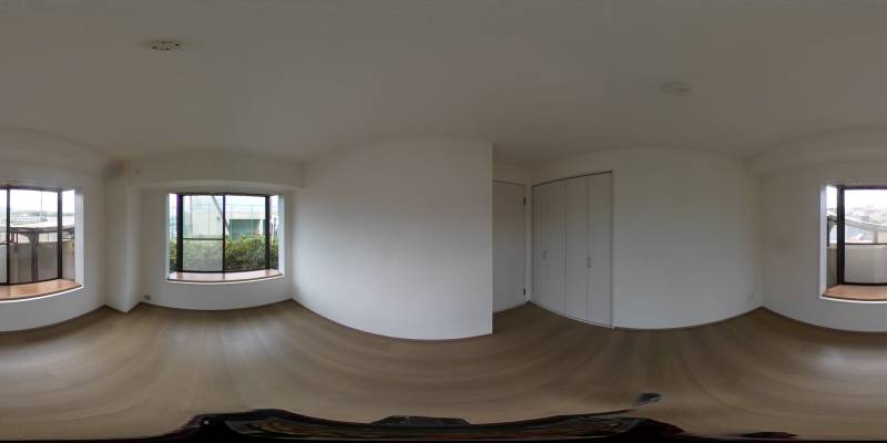 パノラマ画像洋室