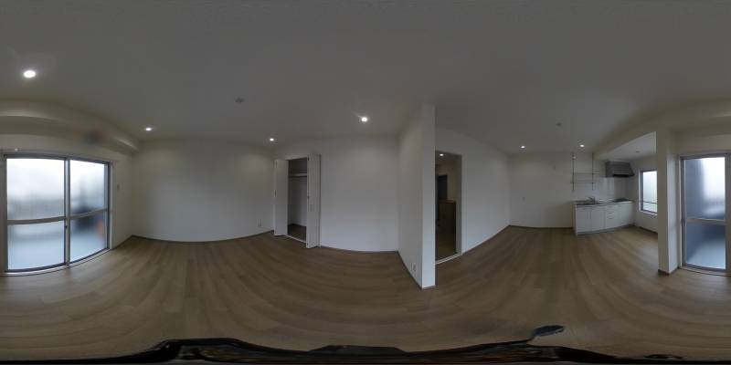 パノラマ画像リビング