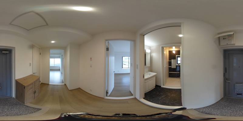 パノラマ画像玄関