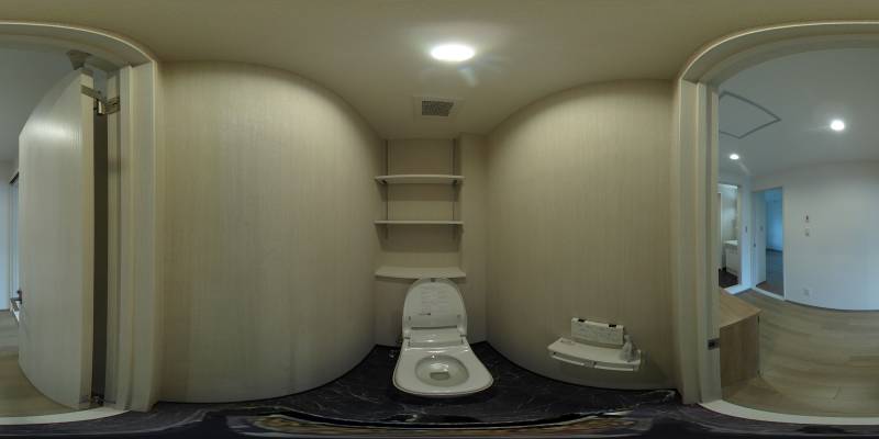 パノラマ画像トイレ