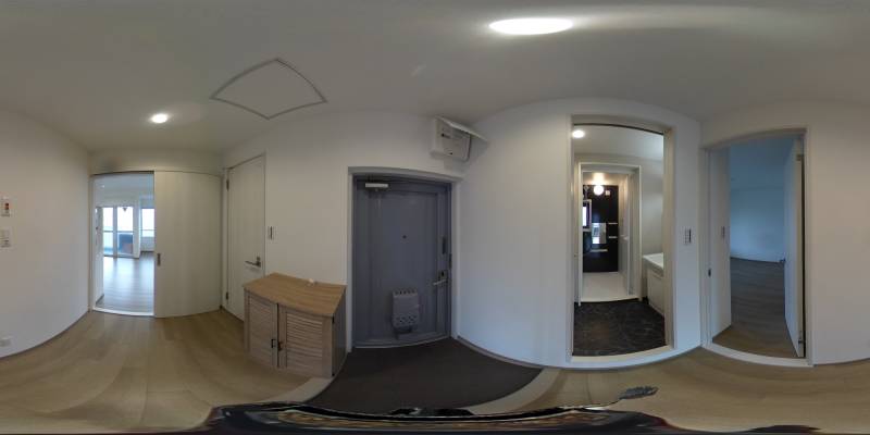 パノラマ画像玄関