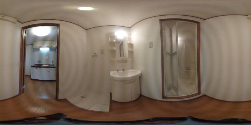 パノラマ画像洗面所