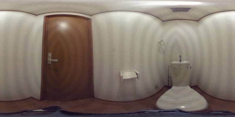 パノラマ画像トイレ