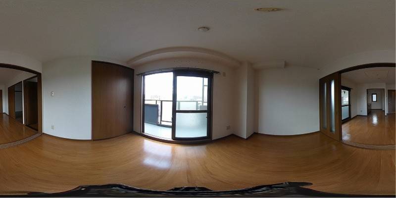 パノラマ画像洋室