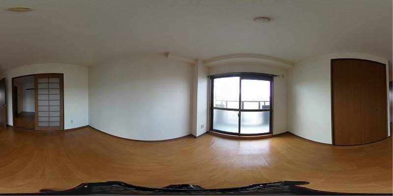 パノラマ画像洋室