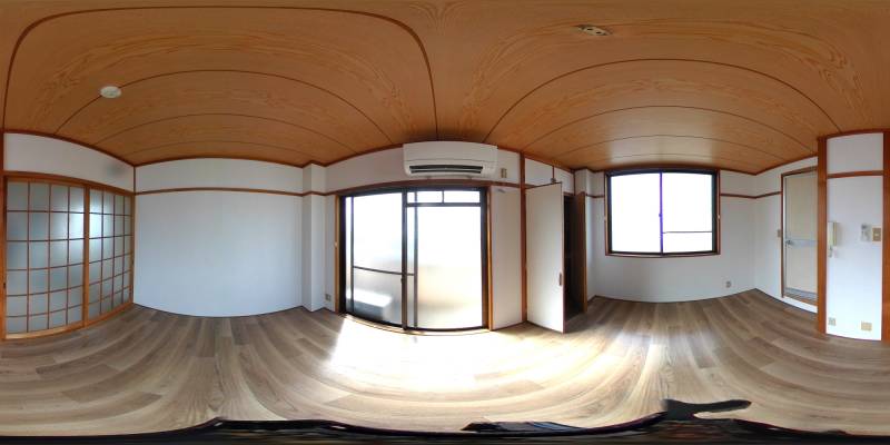 パノラマ画像洋室