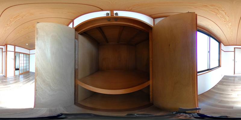 パノラマ画像収納