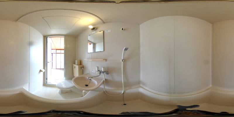 パノラマ画像バスルーム