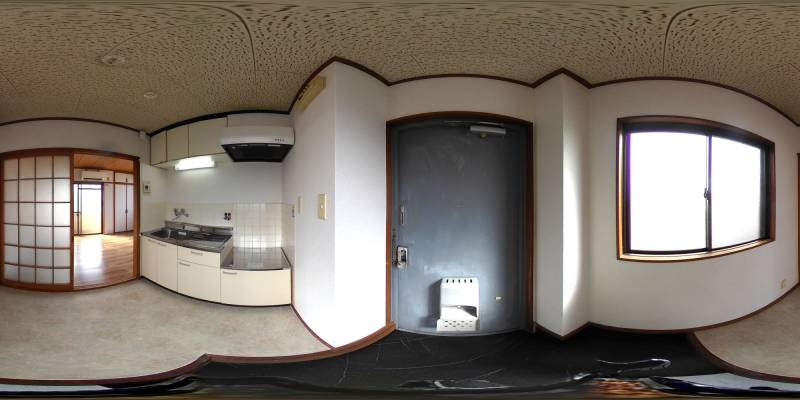 パノラマ画像玄関