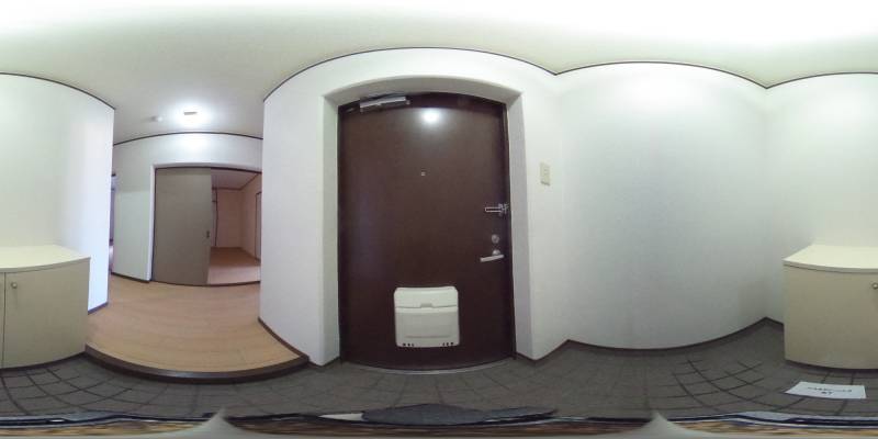 パノラマ画像玄関
